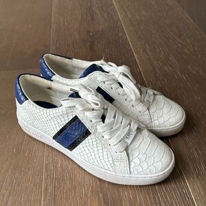 Michael Kors leather sneakers lace kicks size 6